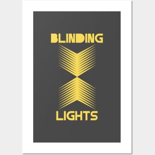 Blinding Lights, mustard Posters and Art